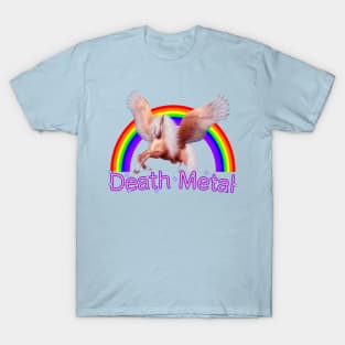 Death Metal (feat unicorn) T-Shirt